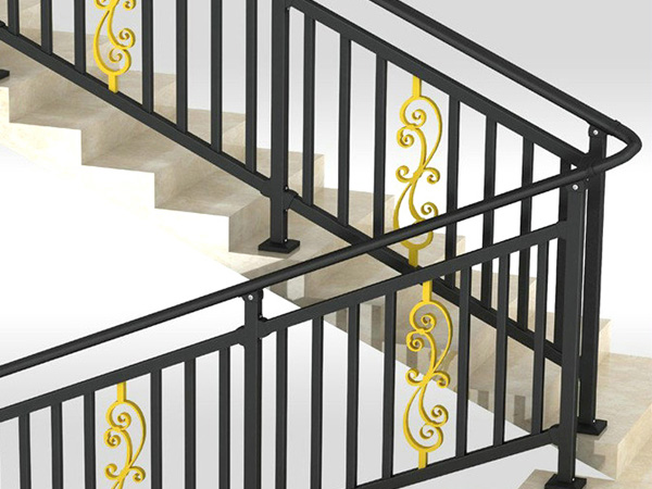 鐵藝樓梯護(hù)欄 鐵藝樓梯護(hù)欄