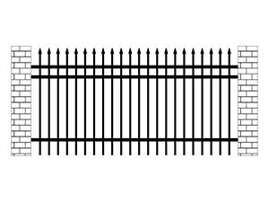 廠區(qū)鋅鋼圍欄