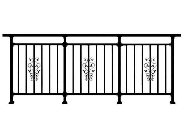 鍍鋅陽(yáng)臺(tái)欄桿圖片