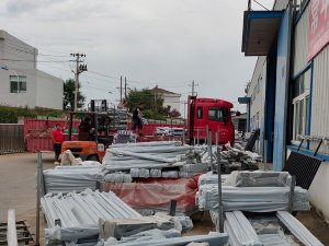 金用護(hù)欄2020年8月7日鋅鋼陽臺護(hù)欄裝車發(fā)貨！