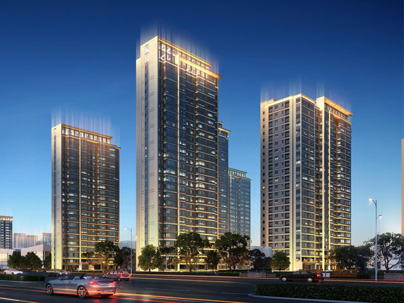 合肥保利和光塵樾小區(qū)百葉窗、樓梯扶手定制