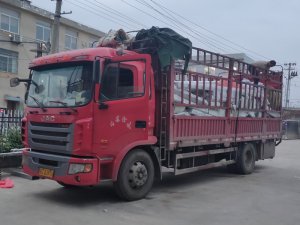 金用護(hù)欄2021年3月26日下午鋅鋼護(hù)窗欄桿發(fā)貨！