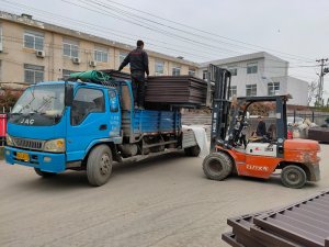 金用護欄2021年4月14日鋁合金百葉窗發(fā)貨！